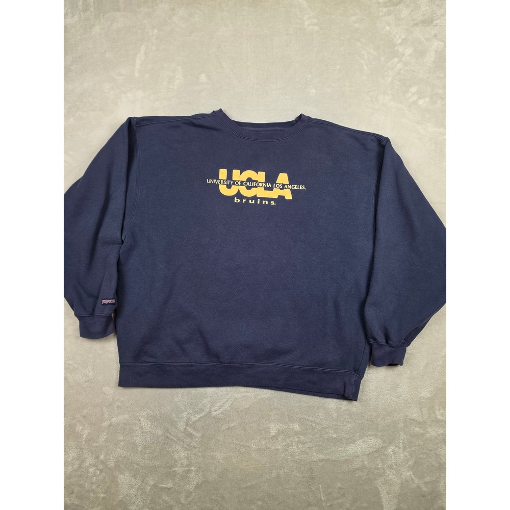 Vintage JanSport UCLA Bruins Sweatshirt Mens XL Blue University Crewneck *Read